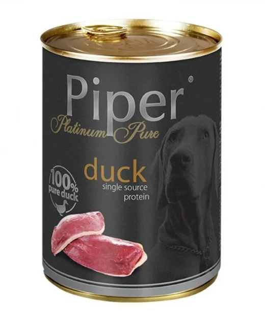 Piper Platinum Pure Dog Adult консерва за кучета с патешко 400гр