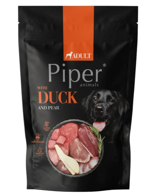 Piper Adult Dog пауч за кучета с патица и круша 500гр